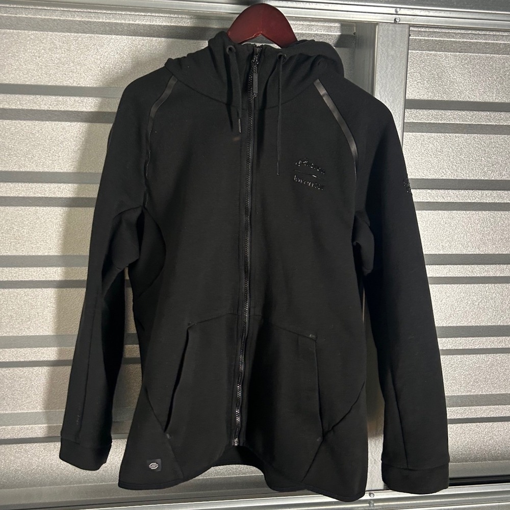 Stormtech Hoodie Womens 2XL Black Micron Inventor Tech Performance Zip Up